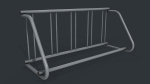Bike Rack 9 PBR Game Ready