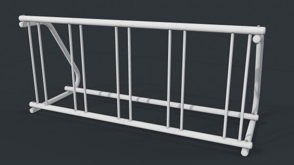 Bike Rack 9 PBR Game Ready