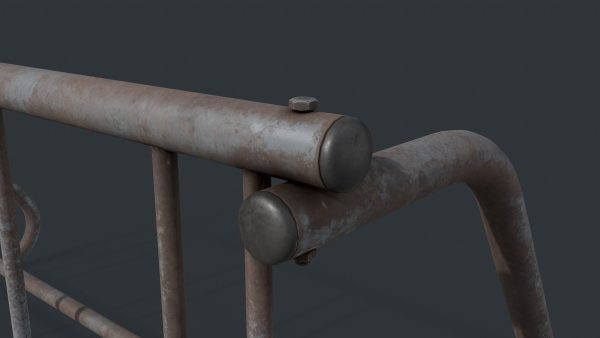 Bike Rack 9 PBR Game Ready