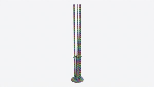 Billiard 6 Cue Free Floor Rack