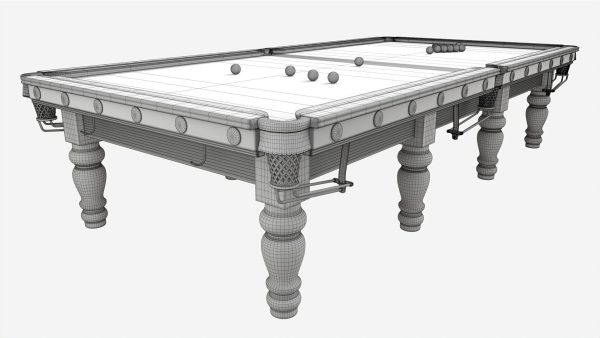Billiard Snooker Table Full 01