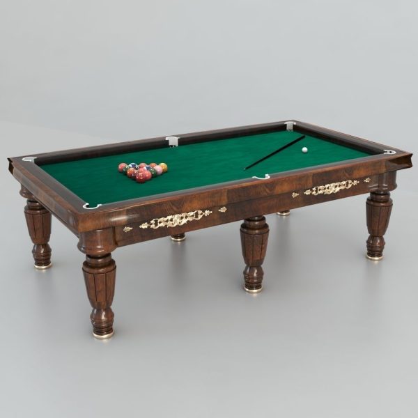 Billiard table with equipment - Snooker Table