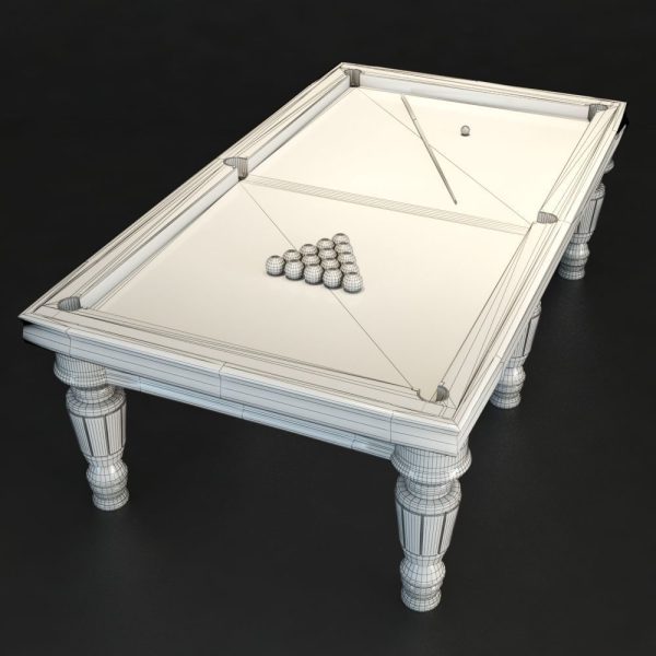 Billiard table with equipment - Snooker Table