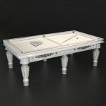 Billiard table with equipment - Snooker Table