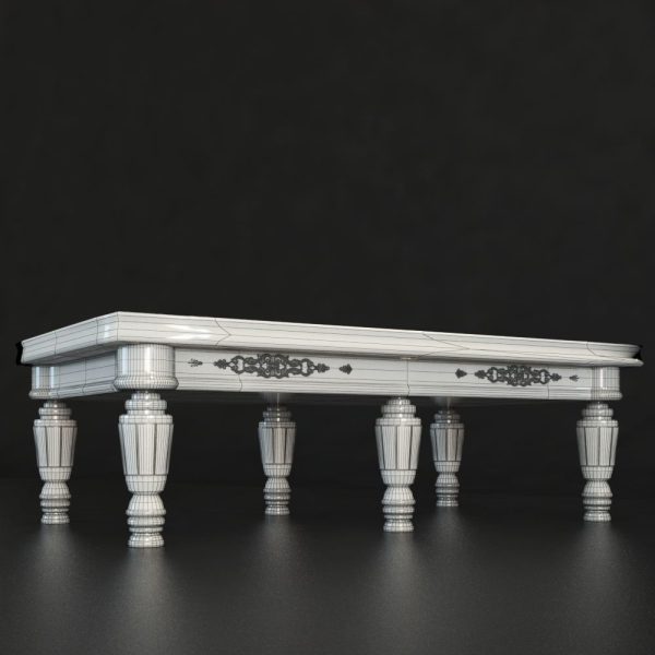 Billiard table with equipment - Snooker Table