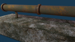 Binocular lowpoly Game model