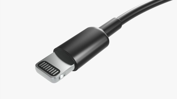 Black Lightning cable double sided
