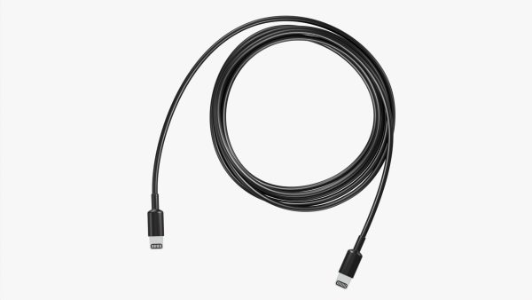 Black Lightning cable double sided