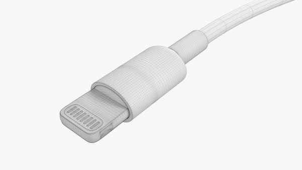 Black Lightning cable double sided