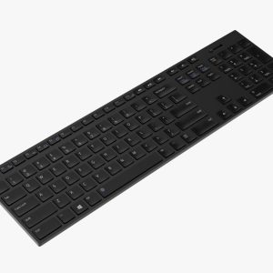 Black wireless keyboard