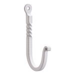 Black Wrought Iron Wall Mount Hooks