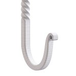 Black Wrought Iron Wall Mount Hooks