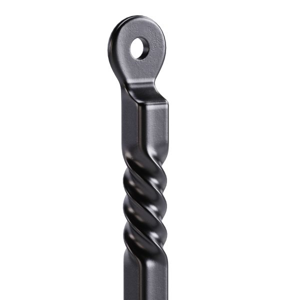 Black Wrought Iron Wall Mount Hooks