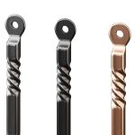 Black Wrought Iron Wall Mount Hooks