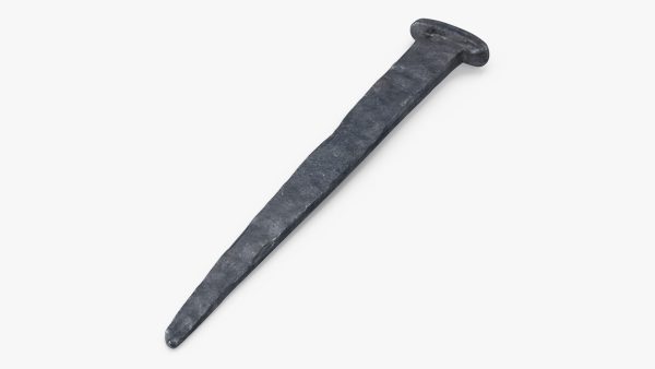 Blacksmith Hand Forged Iron Nail