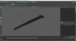 Blacksmith Hand Forged Iron Nail