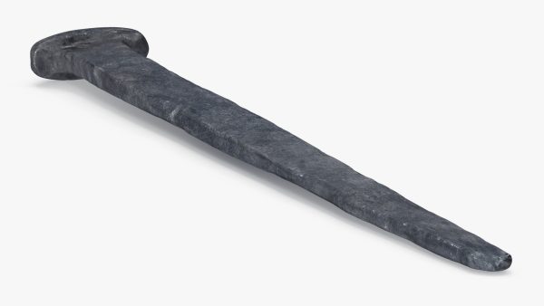 Blacksmith Hand Forged Iron Nail