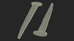 Blacksmith Hand Forged Iron Nail