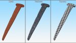 Blacksmith Hand Forged Iron Nail