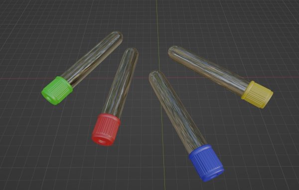 Blood Tubes Laboratory Chemistry Science