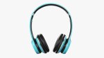 Bluetooth headphones blue