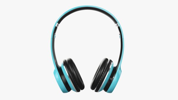 Bluetooth headphones blue