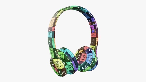 Bluetooth headphones blue