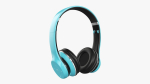 Bluetooth headphones blue