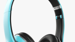 Bluetooth headphones blue