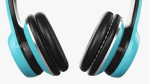 Bluetooth headphones blue