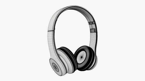 Bluetooth headphones blue