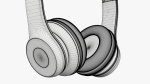 Bluetooth headphones blue