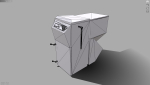 Boiler air compressor