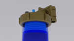 Boiler Filter 3D comleted of textures and PBR materials