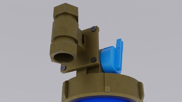 Boiler Filter 3D comleted of textures and PBR materials