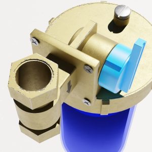 Boiler Filter 3D comleted of textures and PBR materials