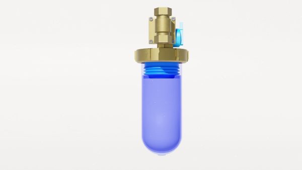 Boiler Filter 3D comleted of textures and PBR materials