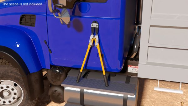 Bolt Cutter Tool Yellow Rigged