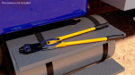 Bolt Cutter Tool Yellow Rigged