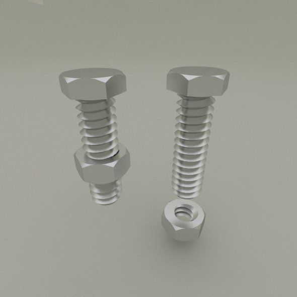 bolts and nuts collection