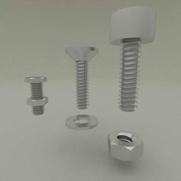 bolts and nuts collection