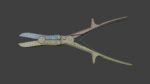 Bone cutter forceps 3D model