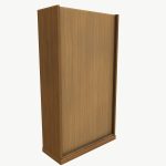 Bookcase Low Poly for game