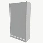 Bookcase Low Poly for game