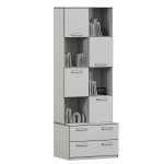 Bookcase Silva HM 013 10 watercolor oak sonoma
