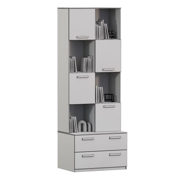 Bookcase Silva HM 013 10 watercolor oak sonoma