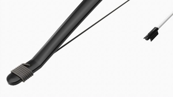 Bow with arrow plastic