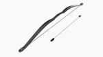 Bow with arrow plastic
