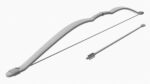 Bow with arrow plastic