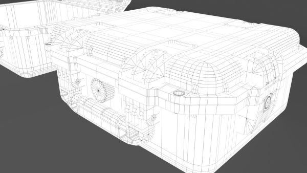 Box small -Military Case 207 3D model